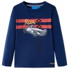 Tengerészkék hosszú ujjú gyerekpóló 116