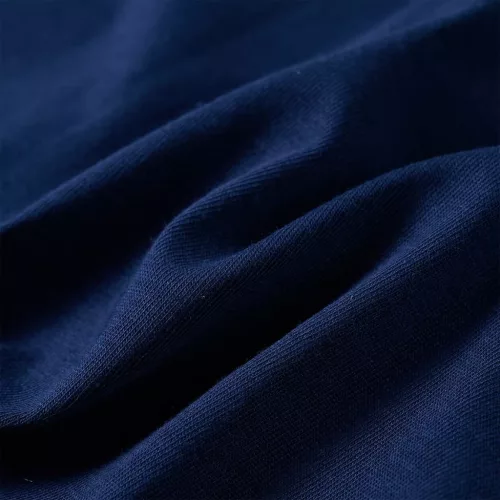 Tengerészkék hosszú ujjú gyerekpóló 116