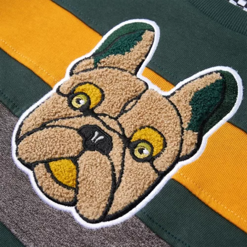 Sötétzöld gyerekpulóver 128