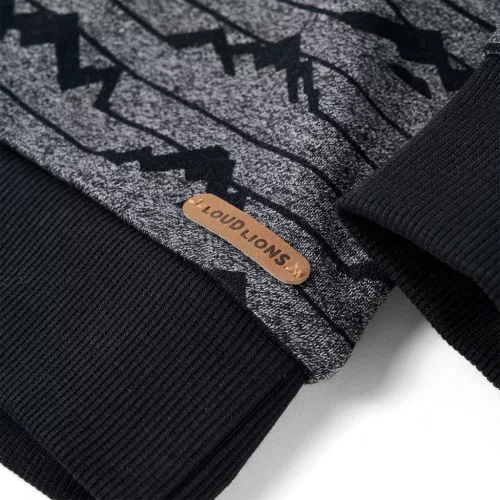 Tengerészkék melange gyerekpulóver 104