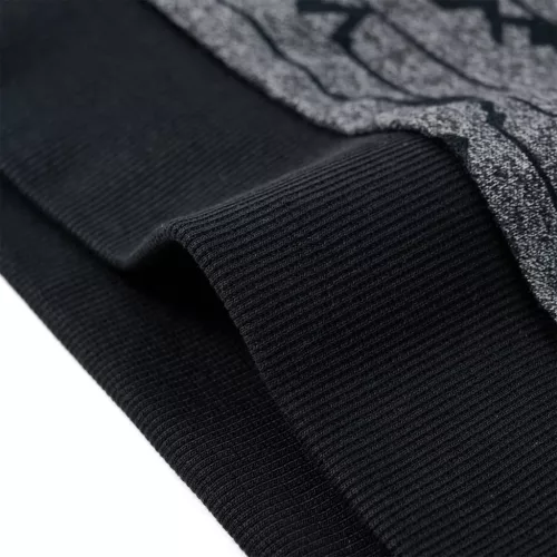 Tengerészkék melange gyerekpulóver 140