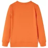 Sötét narancssárga gyerekpulóver 128