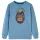 Középkék gyerekpulóver 128