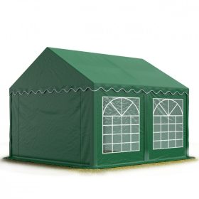 TP 3x4m erősített rendezvénysátor, PVC 750 - zöld