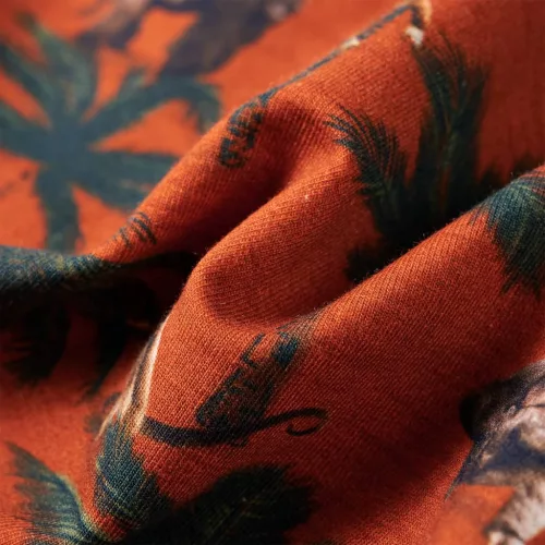 Világos rozsda színű gyerekpulóver 128