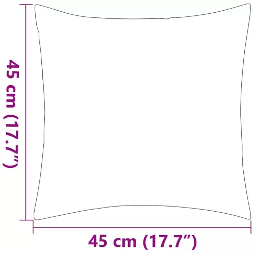  2 db almazöld kültéri párna 45 x 45 cm