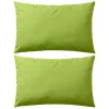  2 db almazöld kültéri párna 60 x 40 cm