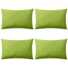  4 db almazöld kültéri párna 60 x 40 cm