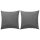  2 db szürke kültéri párna 45 x 45 cm