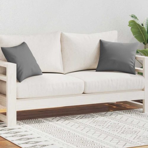  2 db szürke kültéri párna 45 x 45 cm