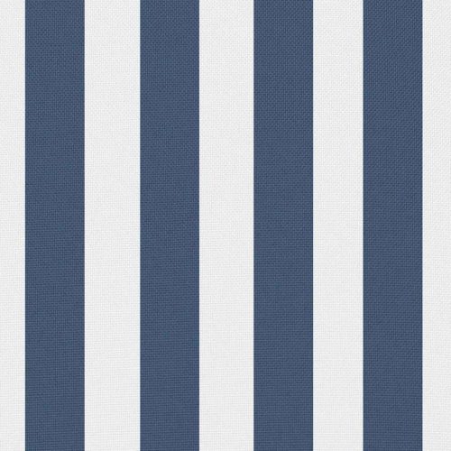  2 db tengerészkék csíkos kültéri párna 45 x 45 cm