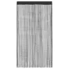  2 db fekete zsinórfüggöny 100 x 250 cm