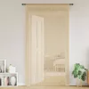  2 db bézs zsinórfüggöny 100 x 250 cm