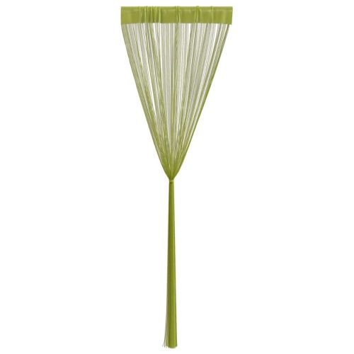  2 db zöld zsinórfüggöny 140 x 250 cm