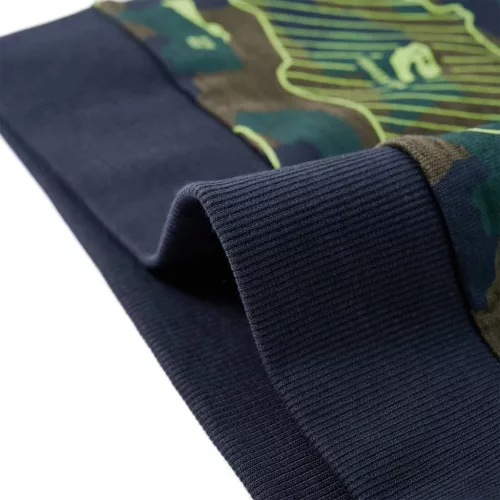 Sötét keki melange gyerekpulóver 128