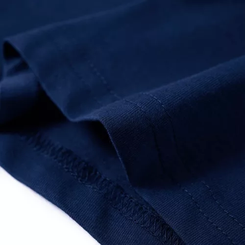 Tengerészkék hosszú ujjú gyerekpóló 116