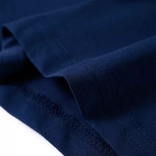 Tengerészkék hosszú ujjú gyerekpóló 128