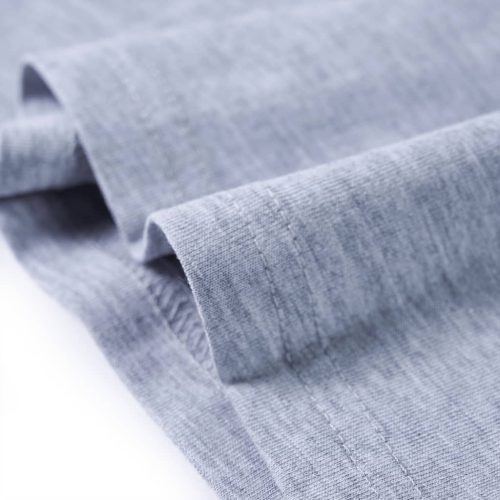 Szürke melange hosszú ujjú gyerekpóló 104