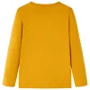 Okker hosszú ujjú gyerekpóló 104