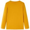 Okker hosszú ujjú gyerekpóló 128