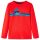 Piros hosszúujjú gyerekpóló 104