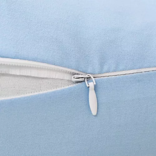  J-alakú kék kismama párna 54 x (36-43) cm