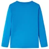 Kobaltkék hosszúujjú gyerekpóló