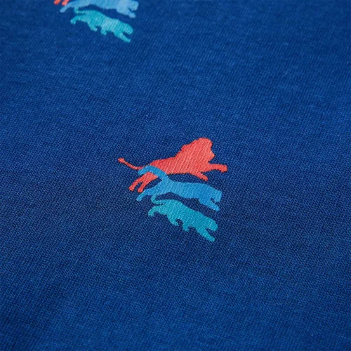 Sötétkék gyerekpulóver 104