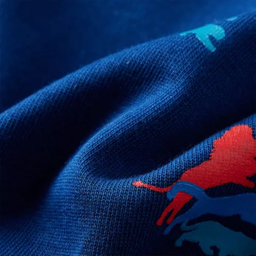 Sötétkék gyerekpulóver 116