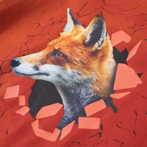 Világos rozsda hosszúujjú gyerekpóló 92