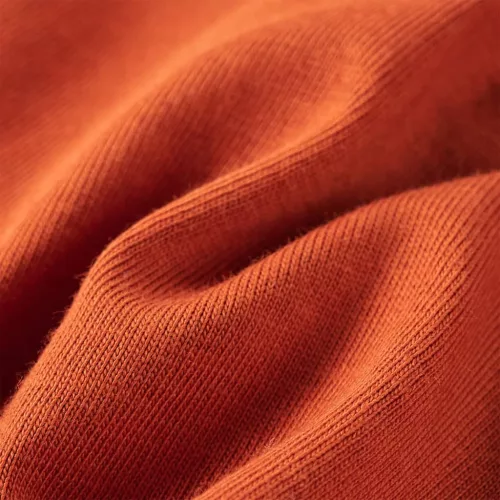 Világos rozsda hosszúujjú gyerekpóló 92