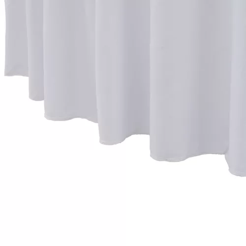  2 darab fehér sztreccs körabrosz 180 x 74 cm