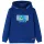 Sötétkék kapucnis gyerekpulóver 104