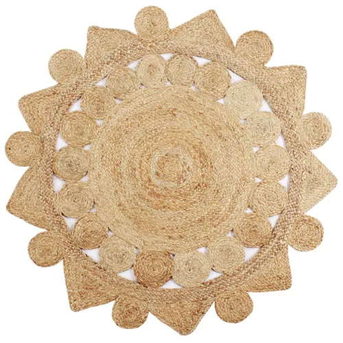  kézzel font jutaszőnyeg 150 cm