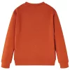 Világos rozsda színű gyerekpulóver 128
