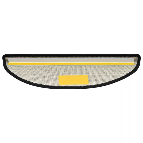  15 darab antracitszürke lépcsőszőnyeg 56 x 17 x 3 cm