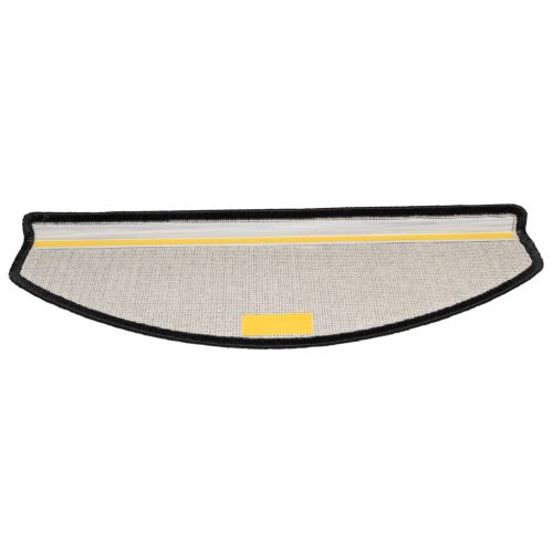  15 darab antracitszürke lépcsőszőnyeg 65 x 24 x 4 cm