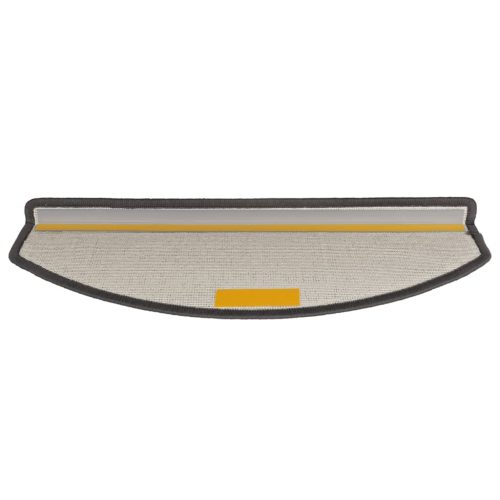  15 darab sötétszürke lépcsőszőnyeg 65 x 24 x 4 cm