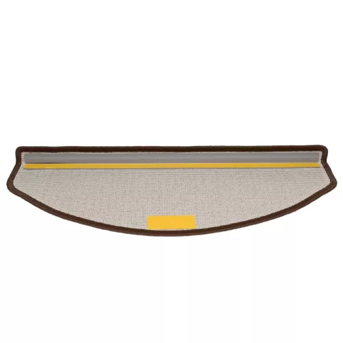  15 darab kávébarna lépcsőszőnyeg 65 x 24 x 4 cm