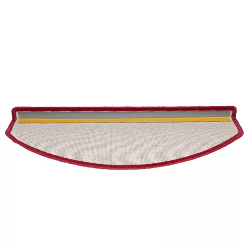  15 darab bordó lépcsőszőnyeg 65 x 24 x 4 cm