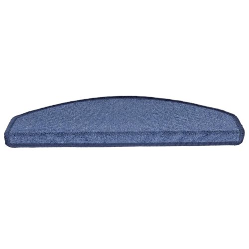  15 darab kék lépcsőszőnyeg 65 x 24 x 4 cm