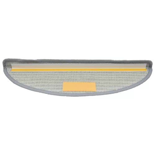  15 db szürke lépcsőszőnyeg 56 x 17 x 3 cm