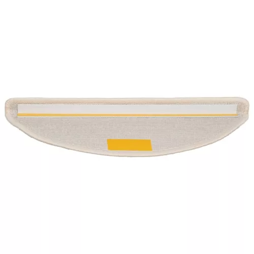  15 db fehér lépcsőszőnyeg 56 x 17 x 3 cm