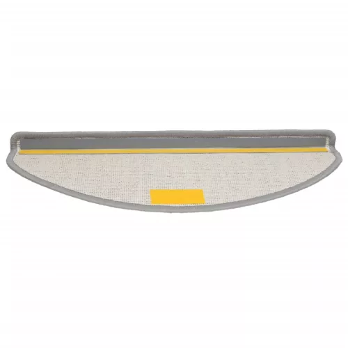  15 db szürke lépcsőszőnyeg 65 x 21 x 4 cm