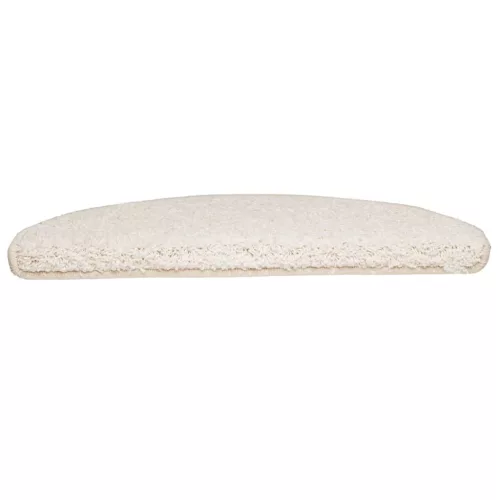  15 db fehér lépcsőszőnyeg 65 x 21 x 4 cm