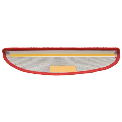  15 db piros lépcsőszőnyeg 65 x 21 x 4 cm