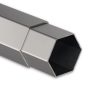 TP 3x4,5m összecsukható 750N alumínium pavilon, 4 db oldalfallal - fekete