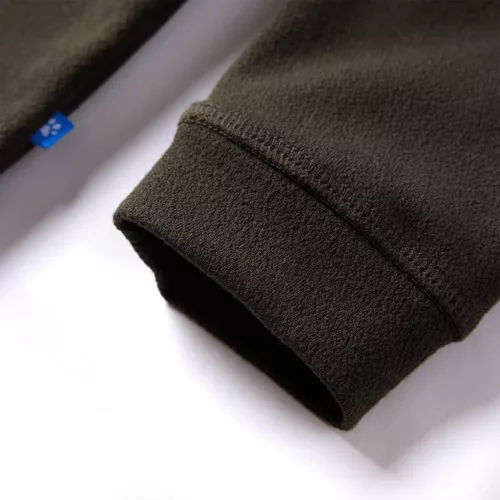 Sötét keki és teve melange gyerekpulóver 140