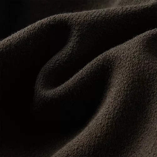 Sötét keki és teve melange gyerekpulóver 140