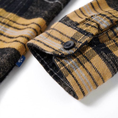 Sárga és fekete kockás gyereking 92